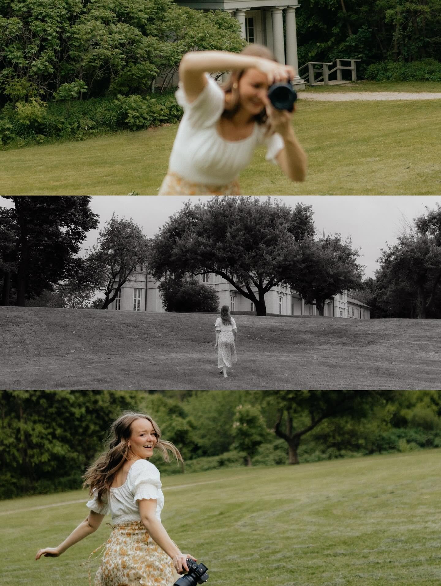 Hannah with her camera